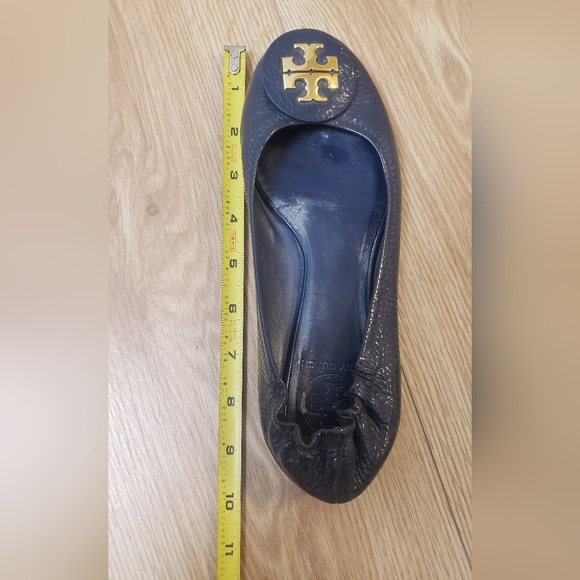 Tory Burch ballerinas navy blue and gold - Picture 2 of 8